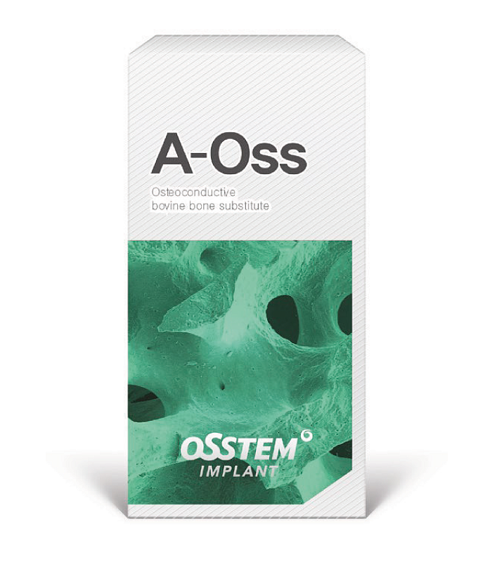 Минеральный костнозамещающий материал из бычьей кости A-Oss 0.5г L-крупная крошка