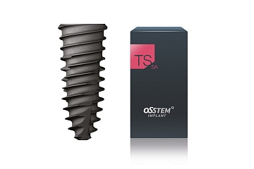 Имплантат Osstem TSIV Regular, D-4,5 мм длина 10 мм.