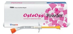 OsteOss Порошок (кортикальная + губчатая кость) Размер частиц 200~850 μm 0.5 гр