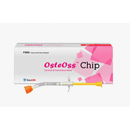OsteOss Крошка (кортикальная + губчатая кость) Размер частиц 850~1500 μm 1гр